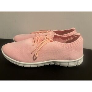 Freedom Fit Zone Sz 8M Pink Women's Comfort Slip on Sneakers Shoes‎